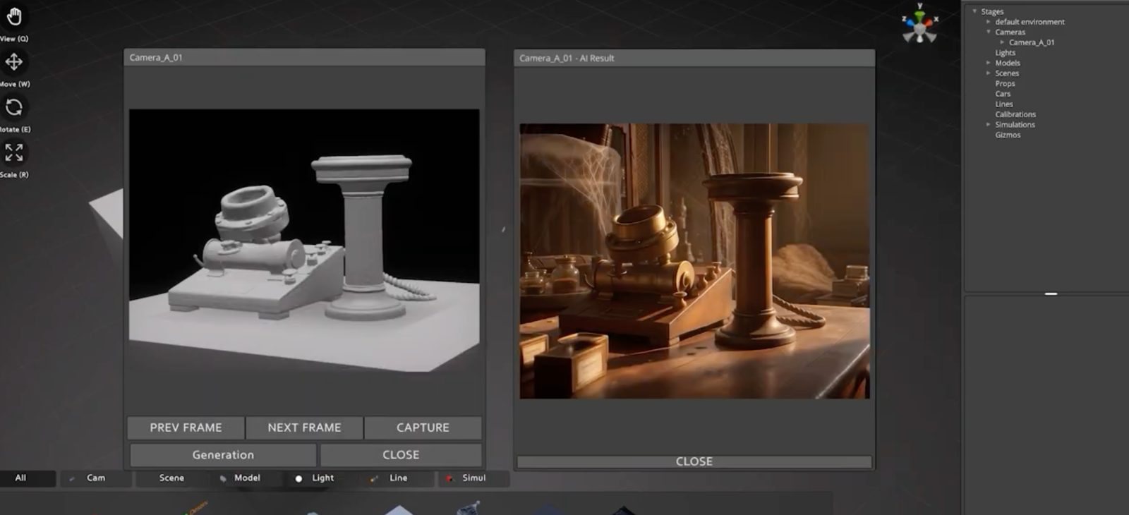 Blender 뎁스 패스를 AI로 변환하는 워크플로우